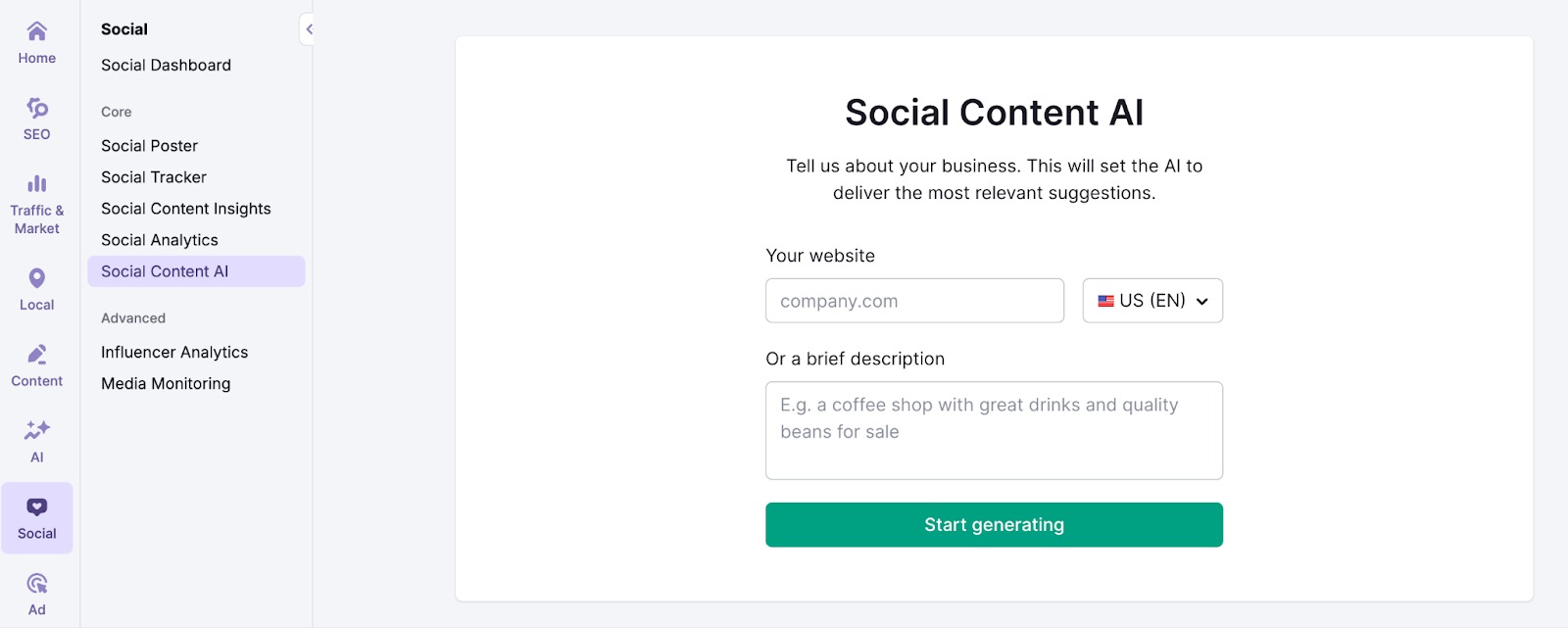 Social Content AI image 1