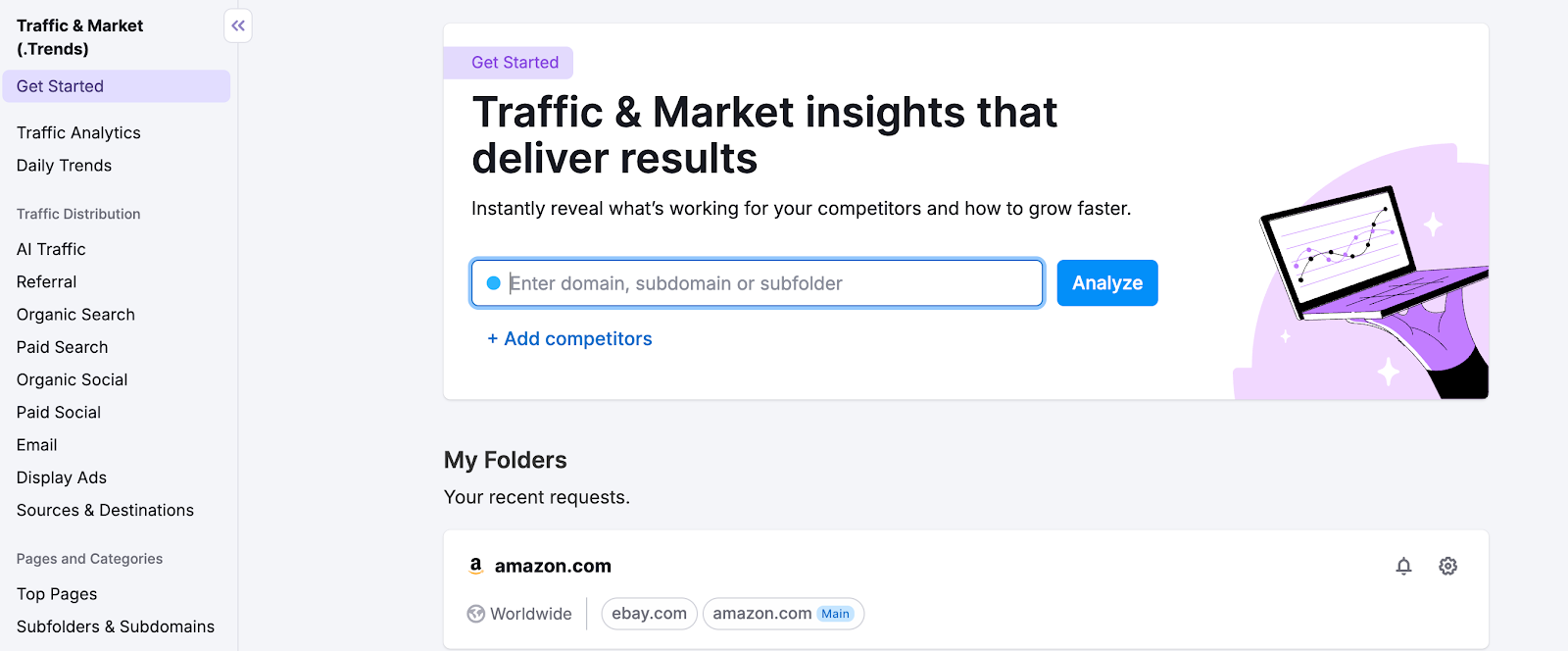 The Sources & Destinations Dashboard image 1