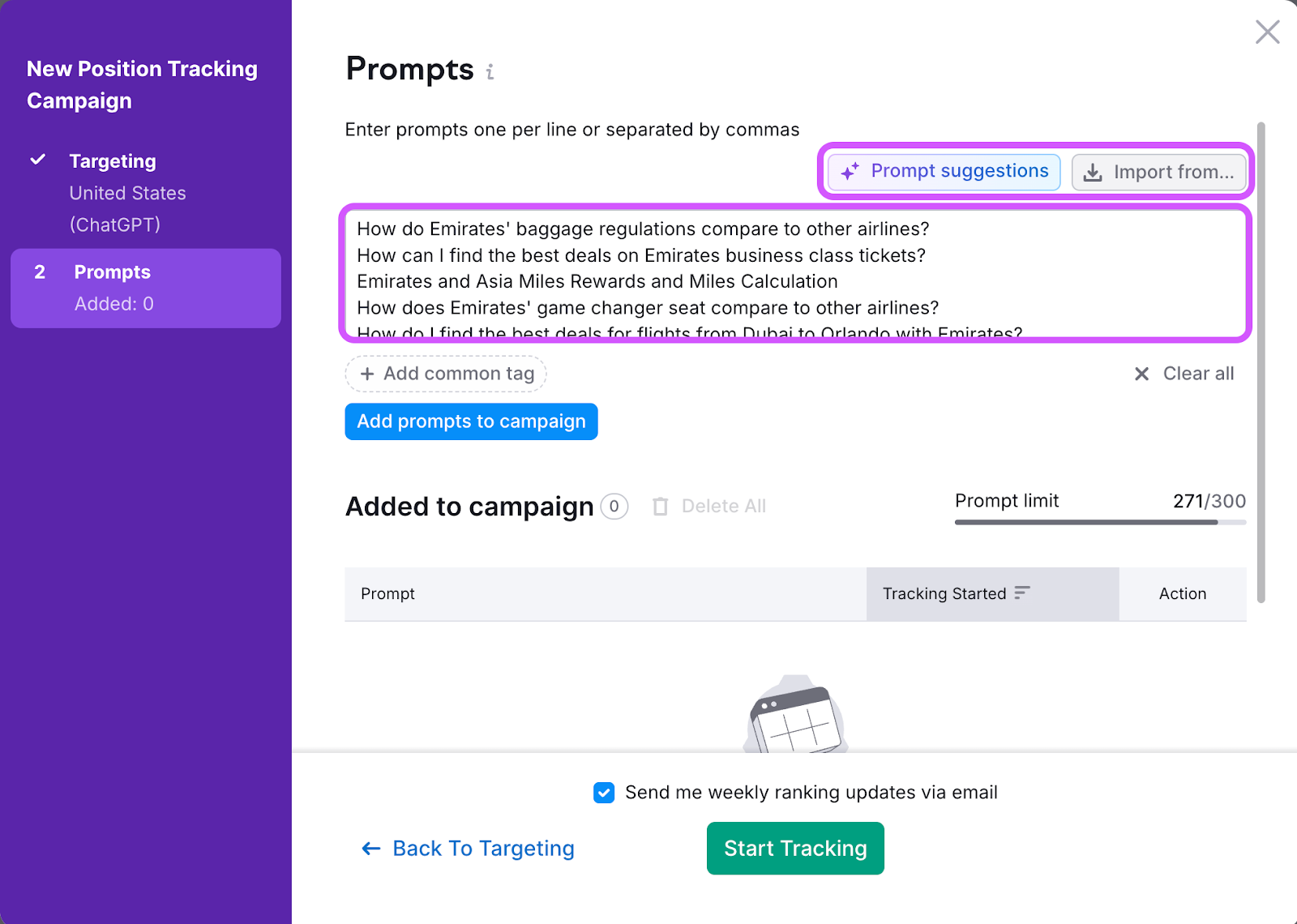 Prompt Tracking image 2